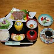 和牛「カイノミ」部分ステーキにしました。