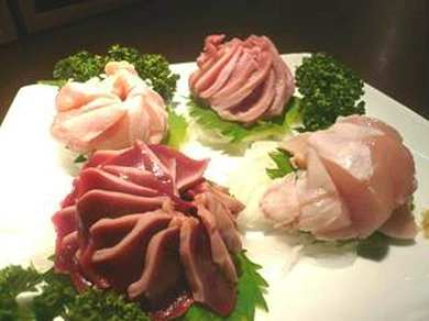 超新鮮刺身　4点盛り合わせ