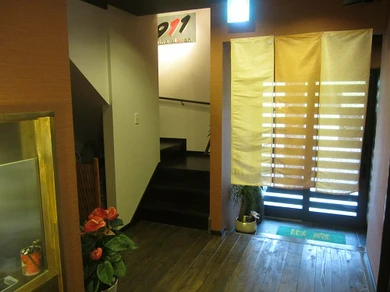 落ち着ける純和風の店内です