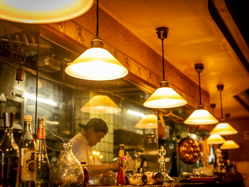 お1人さまも大歓迎。カウンター席完備