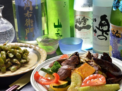 冷たいビールや冷酒のお供に。夏の食材でつくるおこぜ名物料理