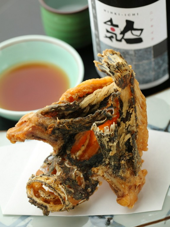 名物メニュー！　おこぜの唐揚げ