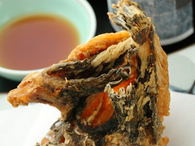 名物メニュー！　おこぜの唐揚げ