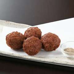 ★さんしょう塩で…肉だんご