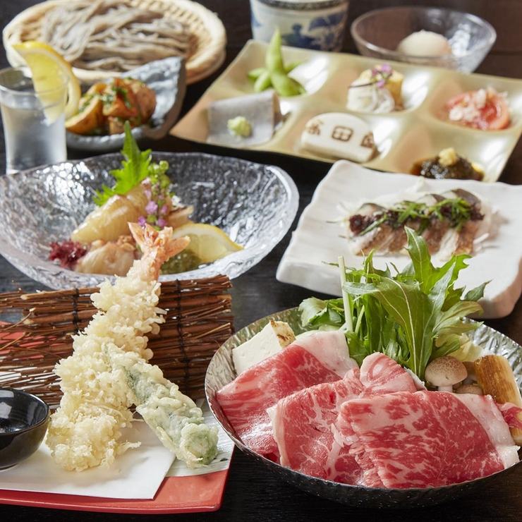 Perjamuan [gaya Kaiseki] Kursus dengan bahan-bahan pilihan 5.500 yen (termasuk pajak)