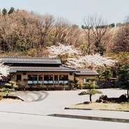 春は周囲の桜が見事に花開きます。お花見がてらいかが。