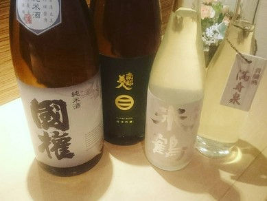 料理との相性を考えて御用意しています