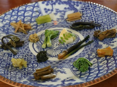 春限定！【山菜料理堪能コース】18000円～20000円（税・サービス料込）
