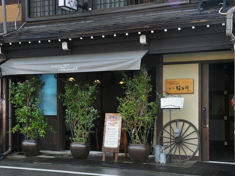 古都・飛騨高山の古民家を、そのまま利用