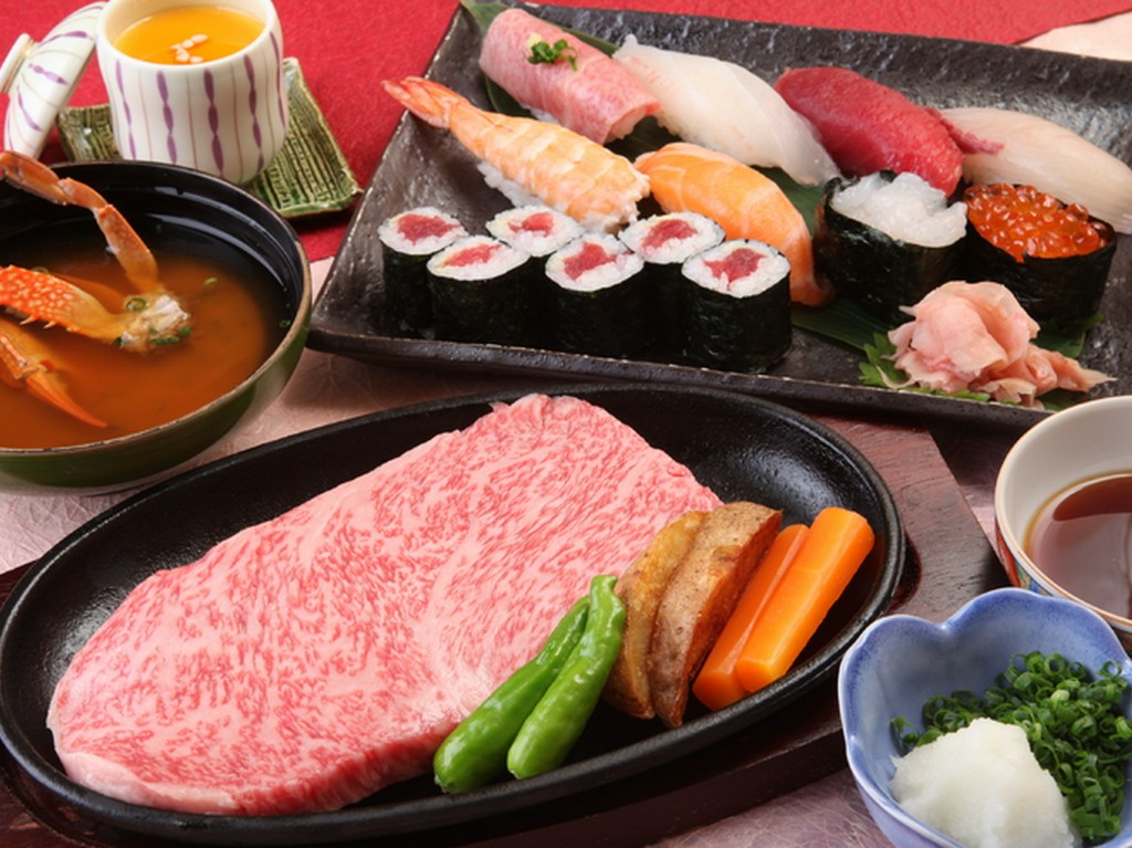 飛騨牛モモ会席コース