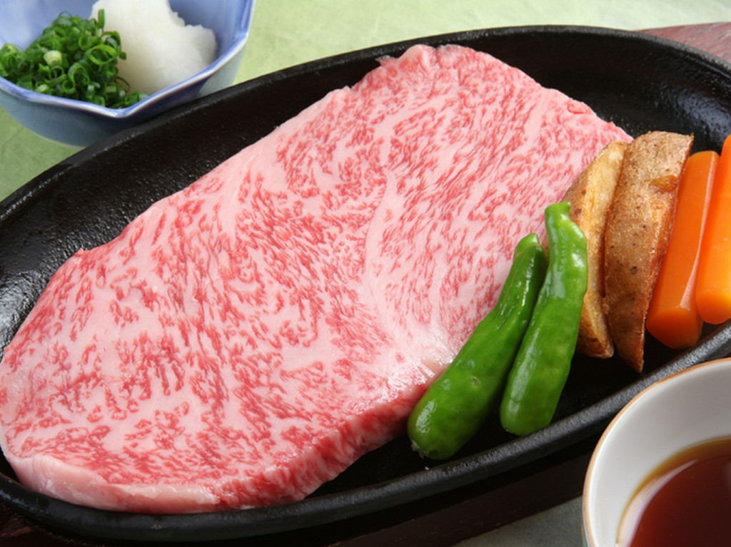 飛騨牛ステーキ単品　※昼も夜もお召し上がり頂けます。