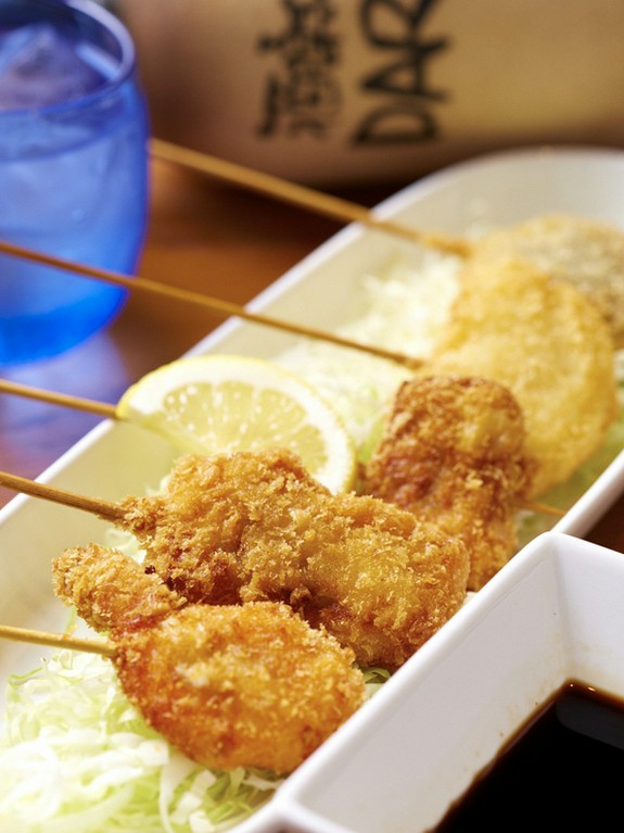 串揚げ5点盛り合わせ