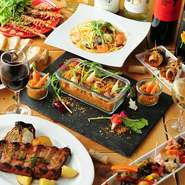 ※2名様より承ります。
※前日までにご予約ください。
※仕入れ状況によりメニューが変更になる場合もございます。ご了承ください。