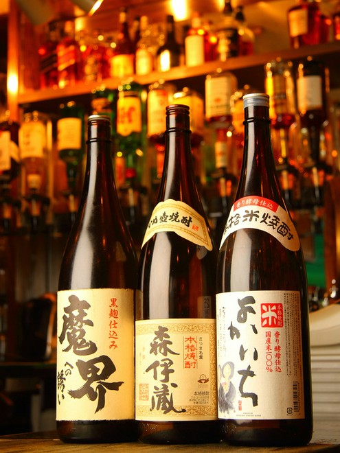 焼酎にこだわっている