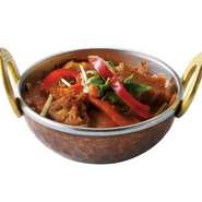 チキンと茄子のカリー