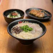 ラーメン＋博多一口餃子５ケ＋明太ごはん
