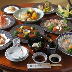 割烹料理店ならではの絶品料理の数々