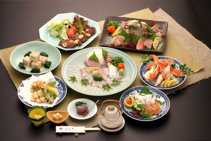 四季折々の旬の食材を堪能できる