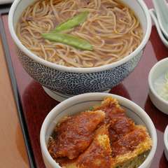 かけそばヒレ丼