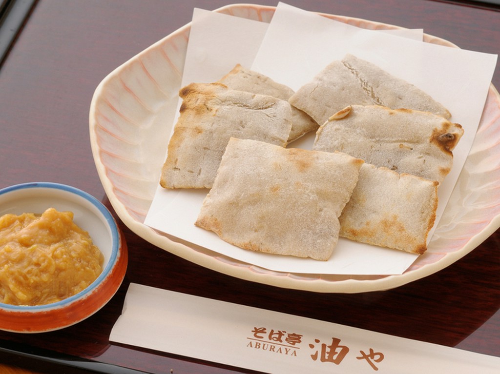 板そばの網焼き