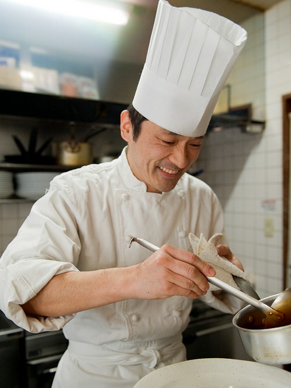 シェフならではの独創的な洋食には自信あり！