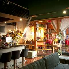 らせん階段を使った演出でパーティーにも最適　