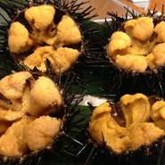 身たっぷりの雲丹