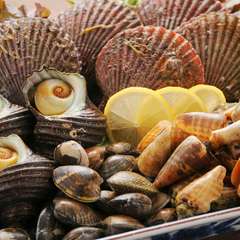 地物しか使わない、こだわりの魚介類はどれも新鮮！