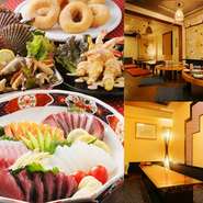 ■こちらのコースは2名様より承ります。

■前日までにご予約をお願いします。(当日予約でもOKの場合有り※一度お電話下さい)

■お料理のみ(飲み放題無し)のご提供も可能です。お料理のみの場合はお一人様3500円となります。(ドリンクは別途ご注文下さい)

■コースご利用の方は、クレジットカードでのお支払いをお断りさせて頂いております。
(お支払いは現金のみ)