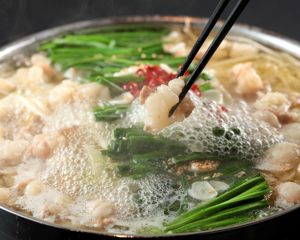 【名物】国産牛の秘伝博多もつ鍋