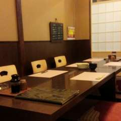 個室席は人数に合わせてご用意しております