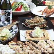 飲み放題付きプランはコースをご利用のお客様にご案内しております。