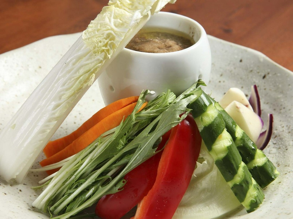 季節の野菜が愉しめるよう、仕入れにもこだわっています