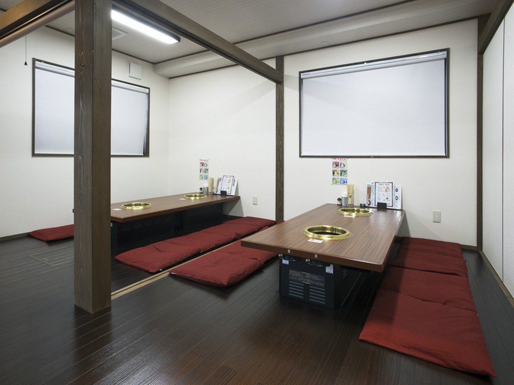 個室が充実、座敷は最大60名まで利用できます