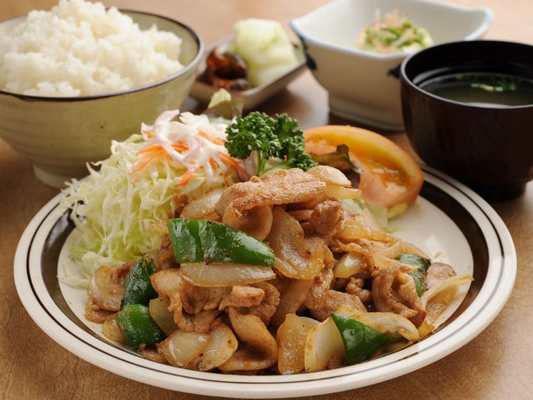 定食メニューも豊富です