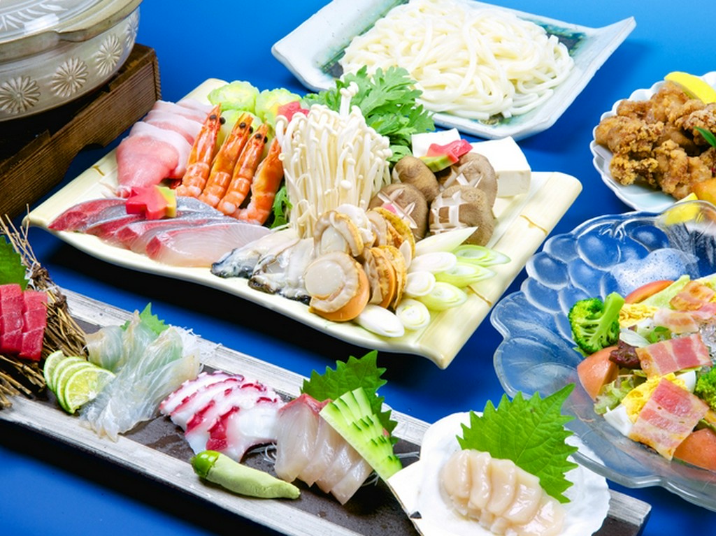 宴会コースは2時間飲み放題付きで4600円～