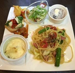 サラダ/本日の前菜5種とパスタ/ドルチェとドリンク