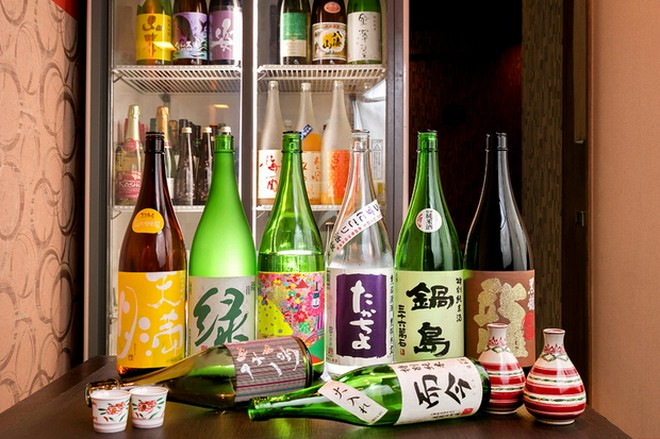 日本酒にこだわっている