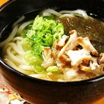 丁寧に取った出汁と上質な油かすの味わいはシメにぴったりです。
・小盛り…450円