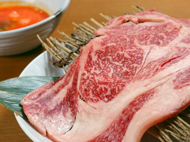 ヒトサラ限定コース【6900円→4900円(税別)】名物はみだしロース