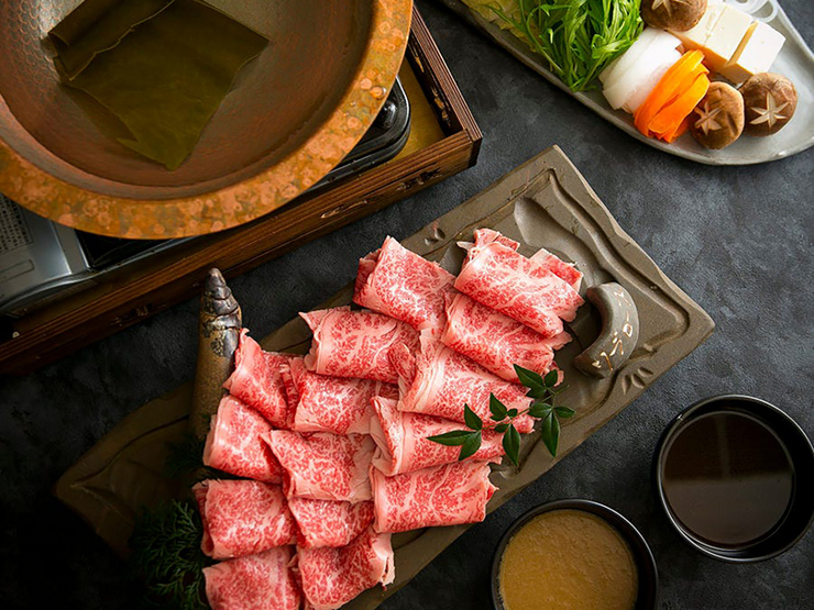 [Hiburan, perjamuan, pesta anak perempuan] Kursus shabu-shabu daging sapi hitam Jepang pilihan khusus