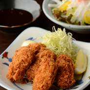 さくさくプリっとジューシーな『カキフライ』