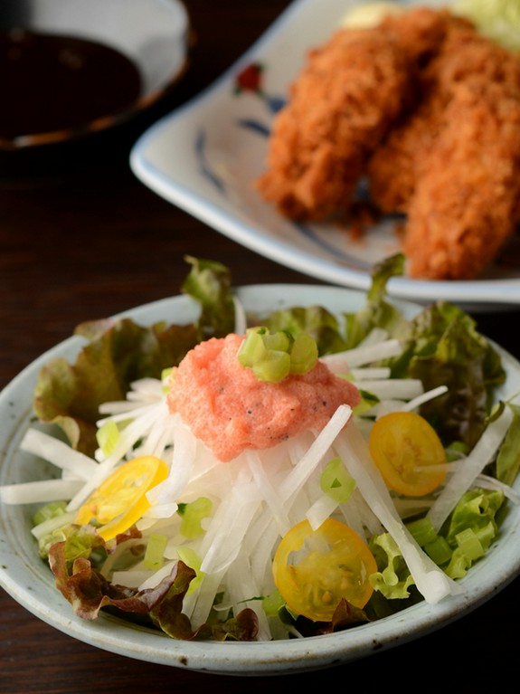 箸休めにもどうぞ『大根たらこサラダ』