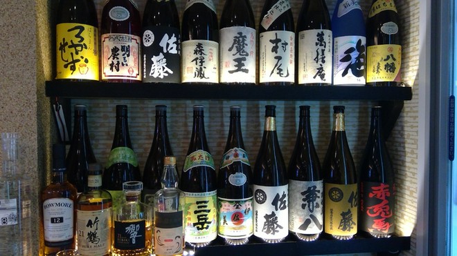 焼酎にこだわっている