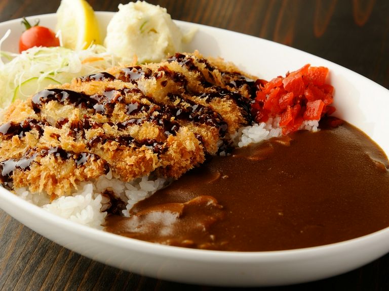 ロースカツカレー