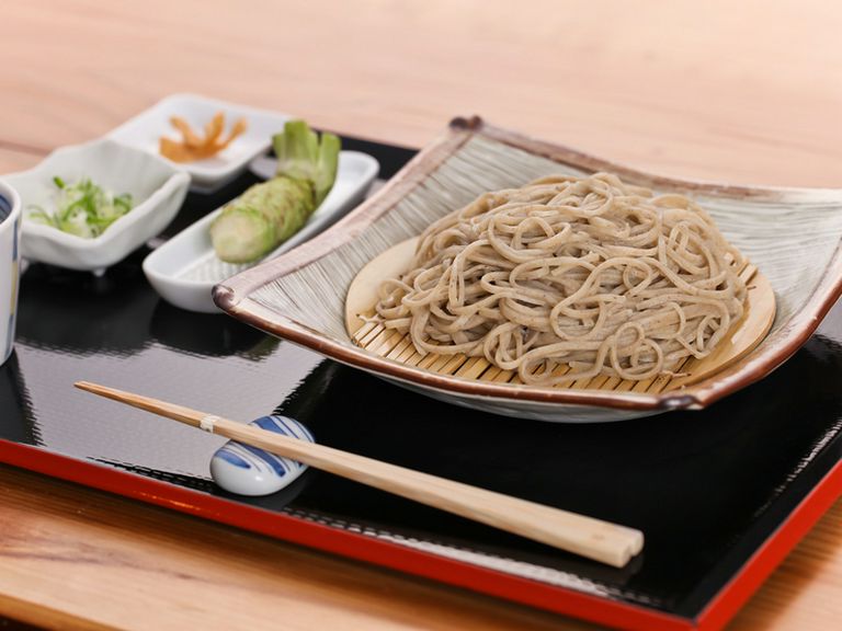 豊かな風味を損なわないよう冷たいそばのみ『ざるそば』