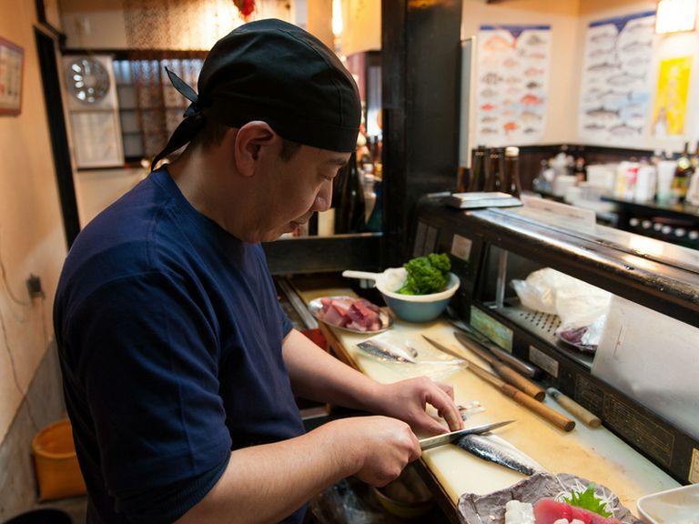 マスターの目利きで仕入れる鮮度抜群の海の幸