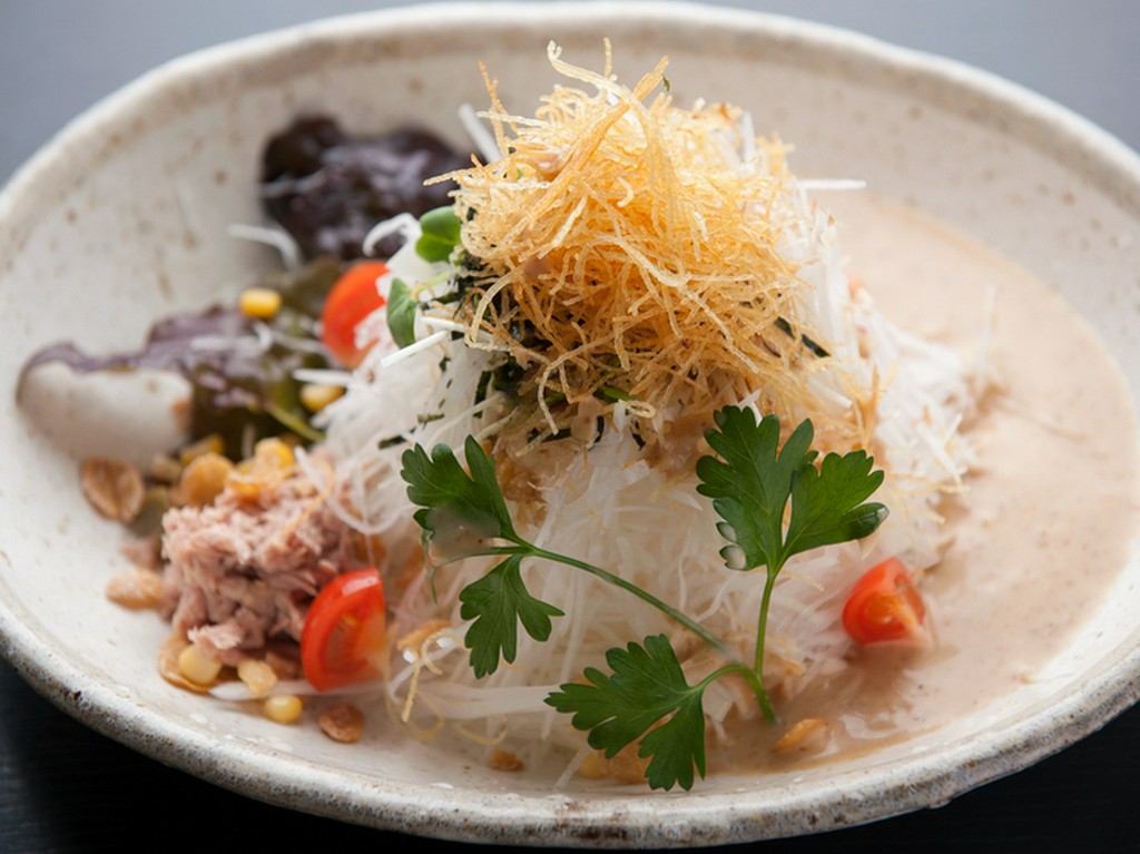 ヘルシーメニュー『パリポテ大根サラダ』