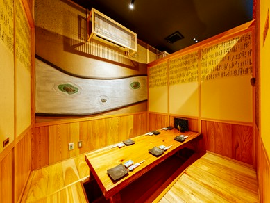 接待・記念日にもピッタリな個室を多数完備