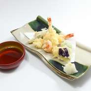 天ぷらの盛合せ